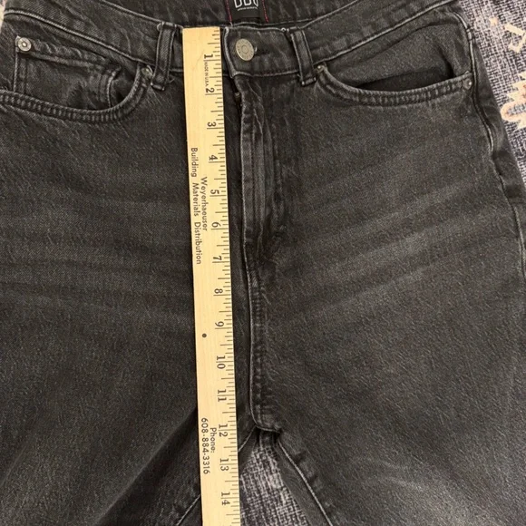 BDG Urban Outfitters Black Denim Stretch Cowboy Jeans Size 29 - Picture 10 of 11